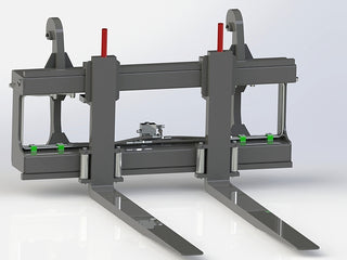 GA Hydrauliskt Pallgaffelställ - Komplett