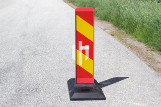Sidomarkeringsskärm & Gummifot